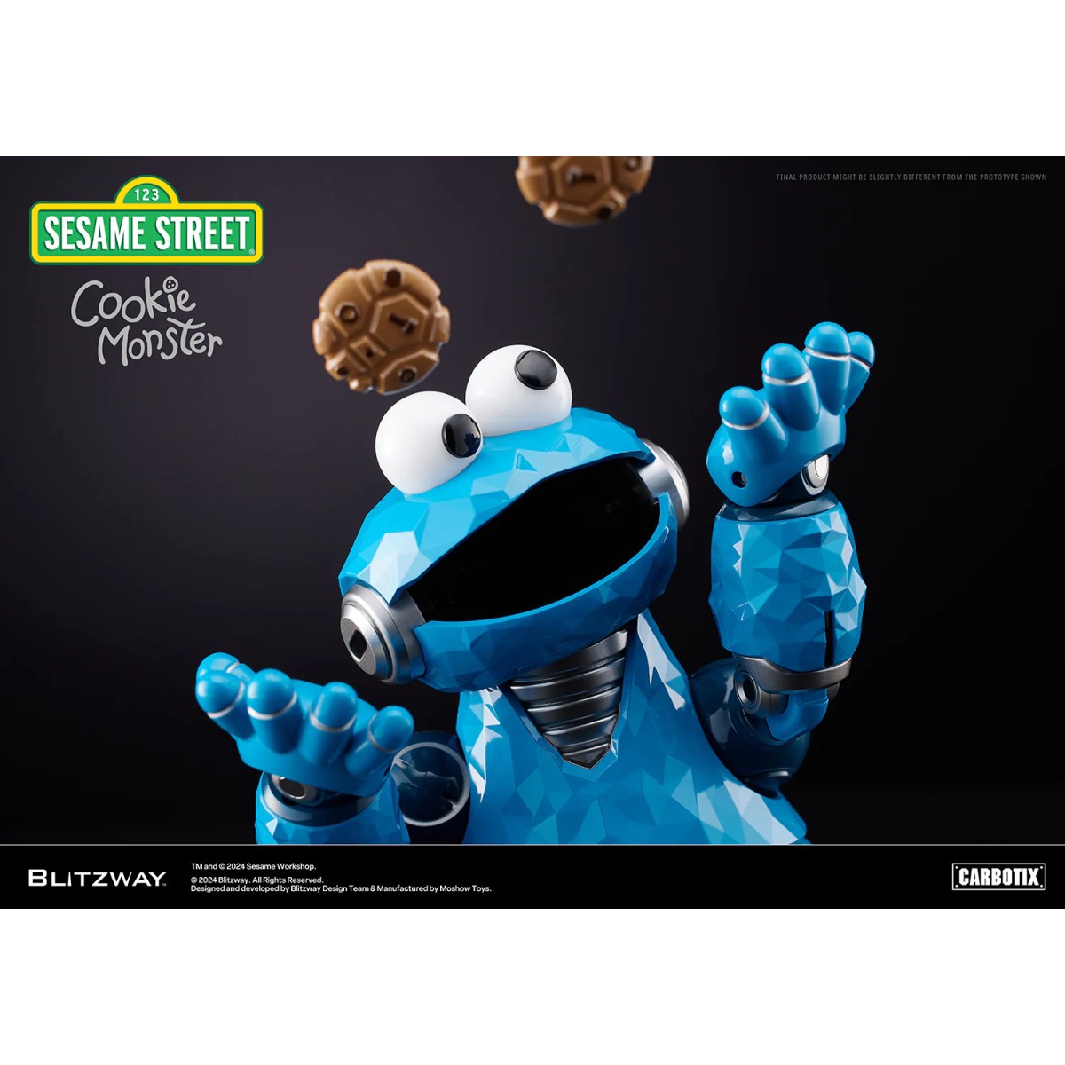 Blitzway Carbotix - Barrio Sésamo MONSTRUO DE COOKIE