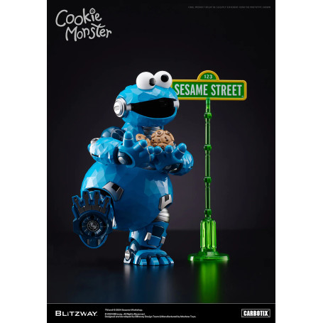 Blitzway Carbotix - Barrio Sésamo MONSTRUO DE COOKIE