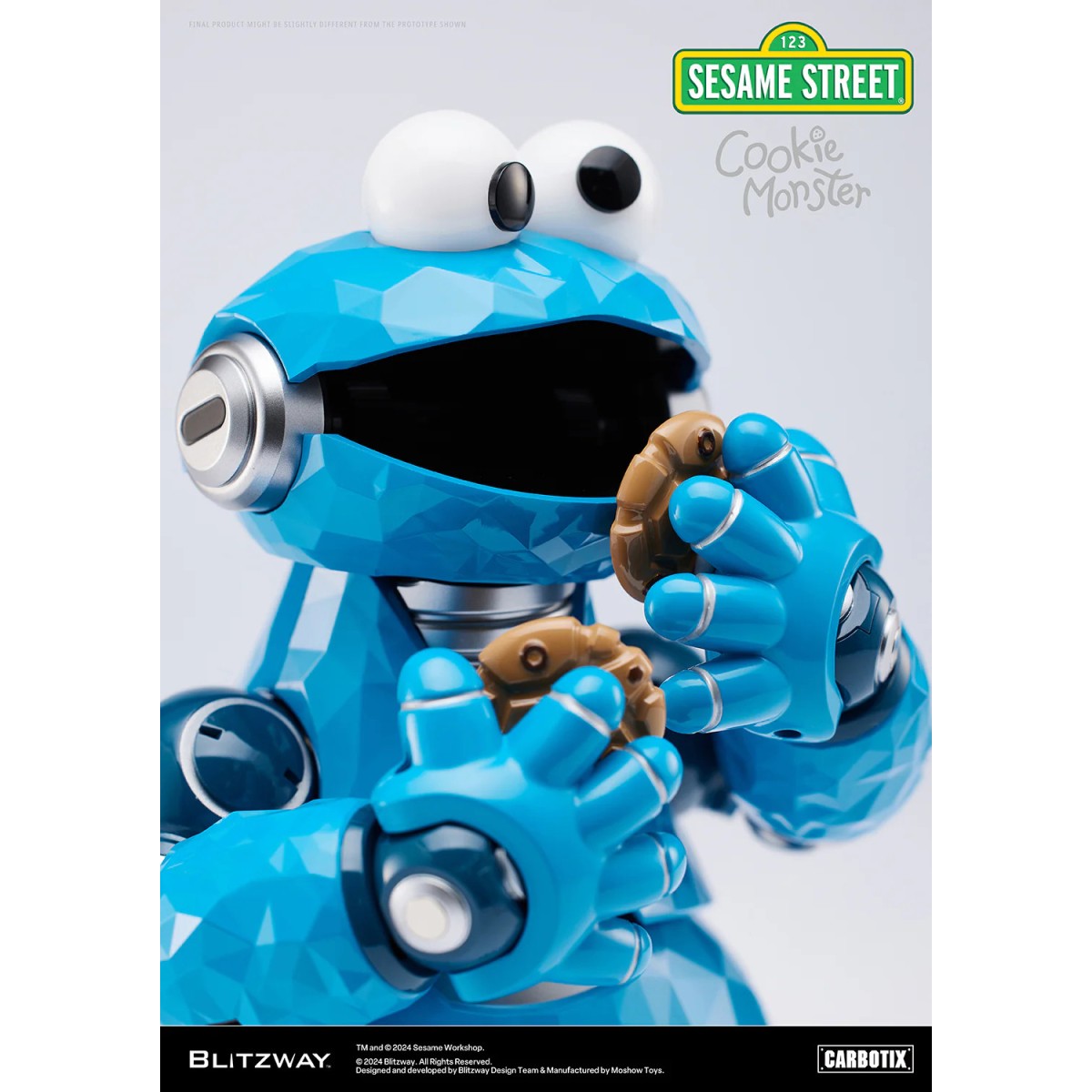 Blitzway Carbotix - Barrio Sésamo MONSTRUO DE COOKIE