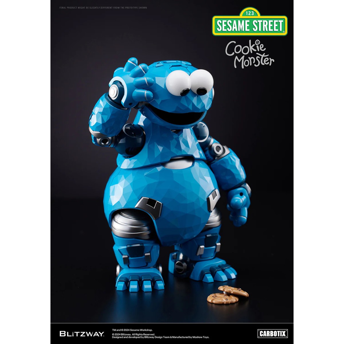 Blitzway Carbotix - Barrio Sésamo MONSTRUO DE COOKIE
