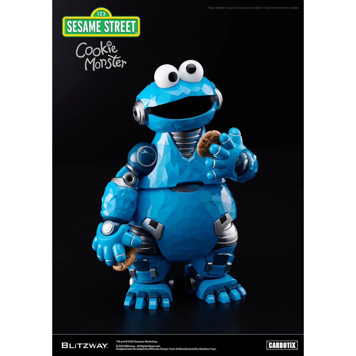 Blitzway Carbotix - Barrio Sésamo MONSTRUO DE COOKIE