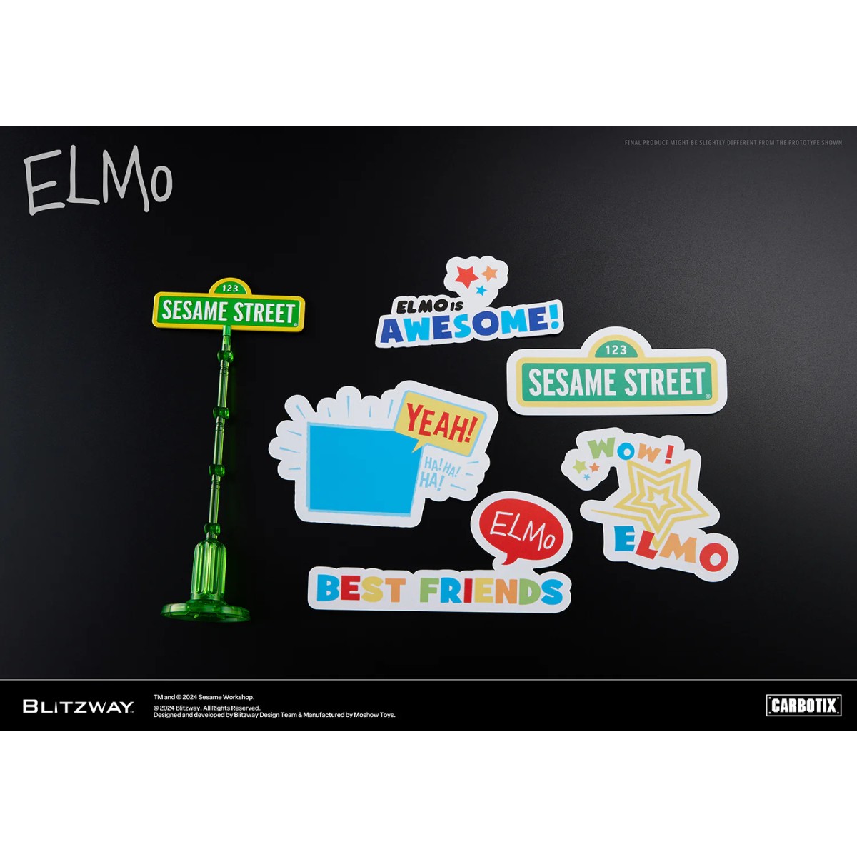 Blitzway Carbotix - Barrio Sésamo ELMO