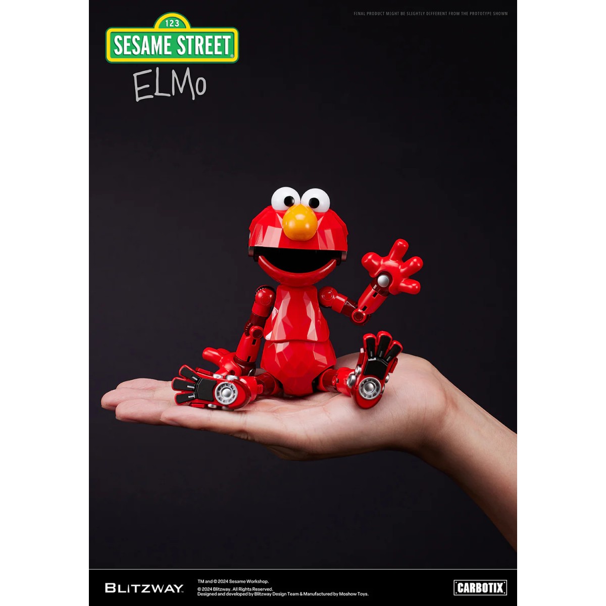 Blitzway Carbotix - Barrio Sésamo ELMO