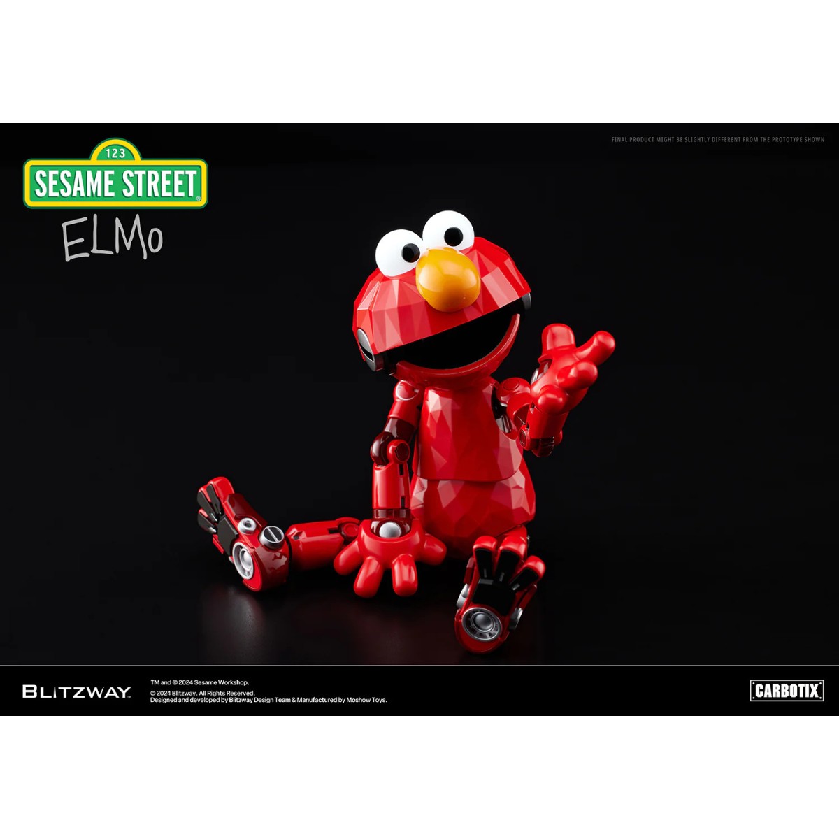 Blitzway Carbotix - Barrio Sésamo ELMO