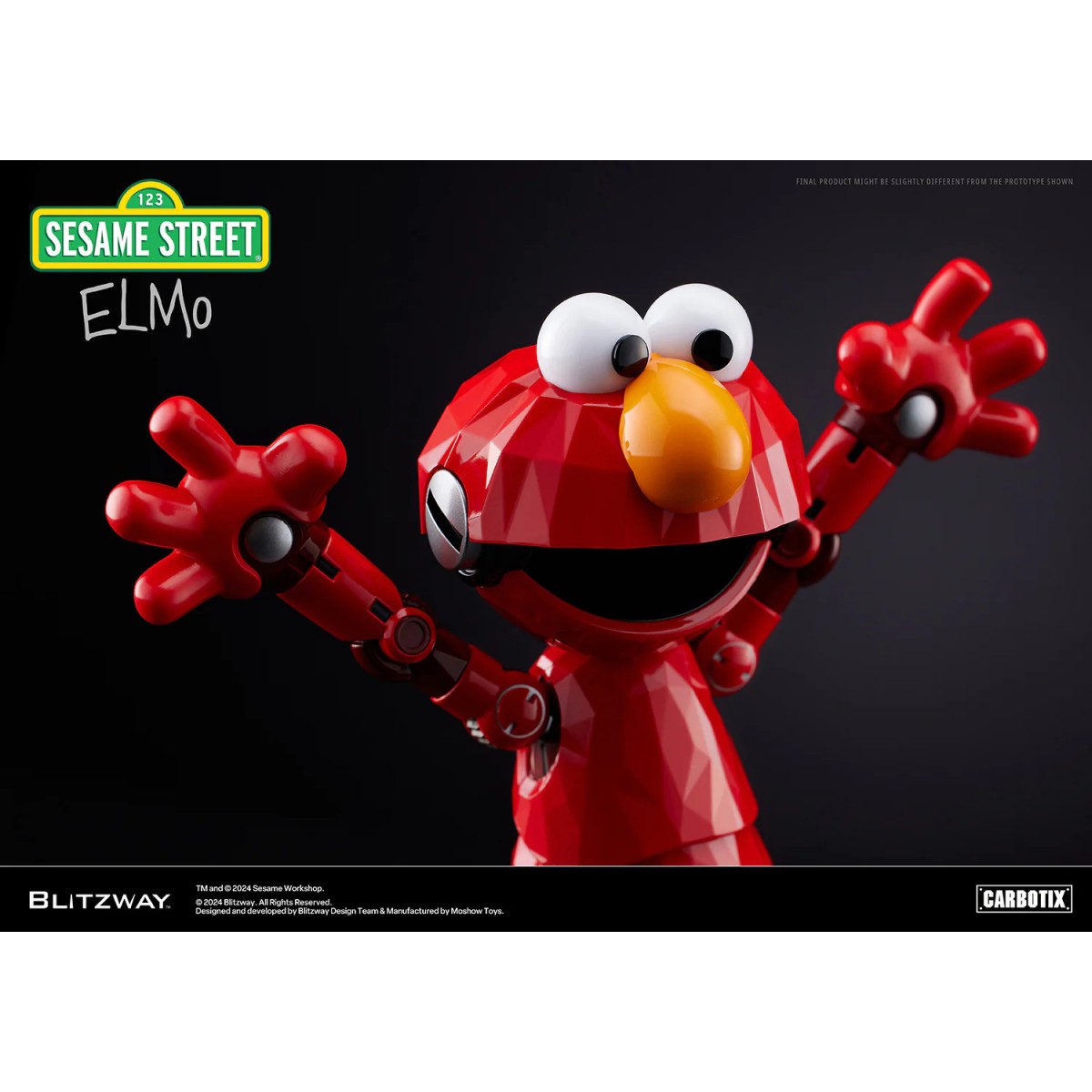 Blitzway Carbotix - Barrio Sésamo ELMO