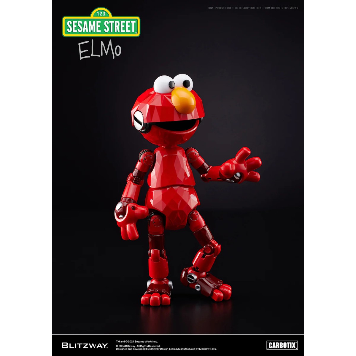 Blitzway Carbotix - Barrio Sésamo ELMO