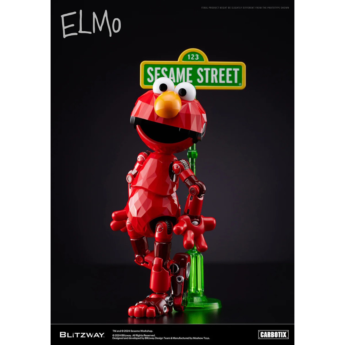 Blitzway Carbotix - Barrio Sésamo ELMO