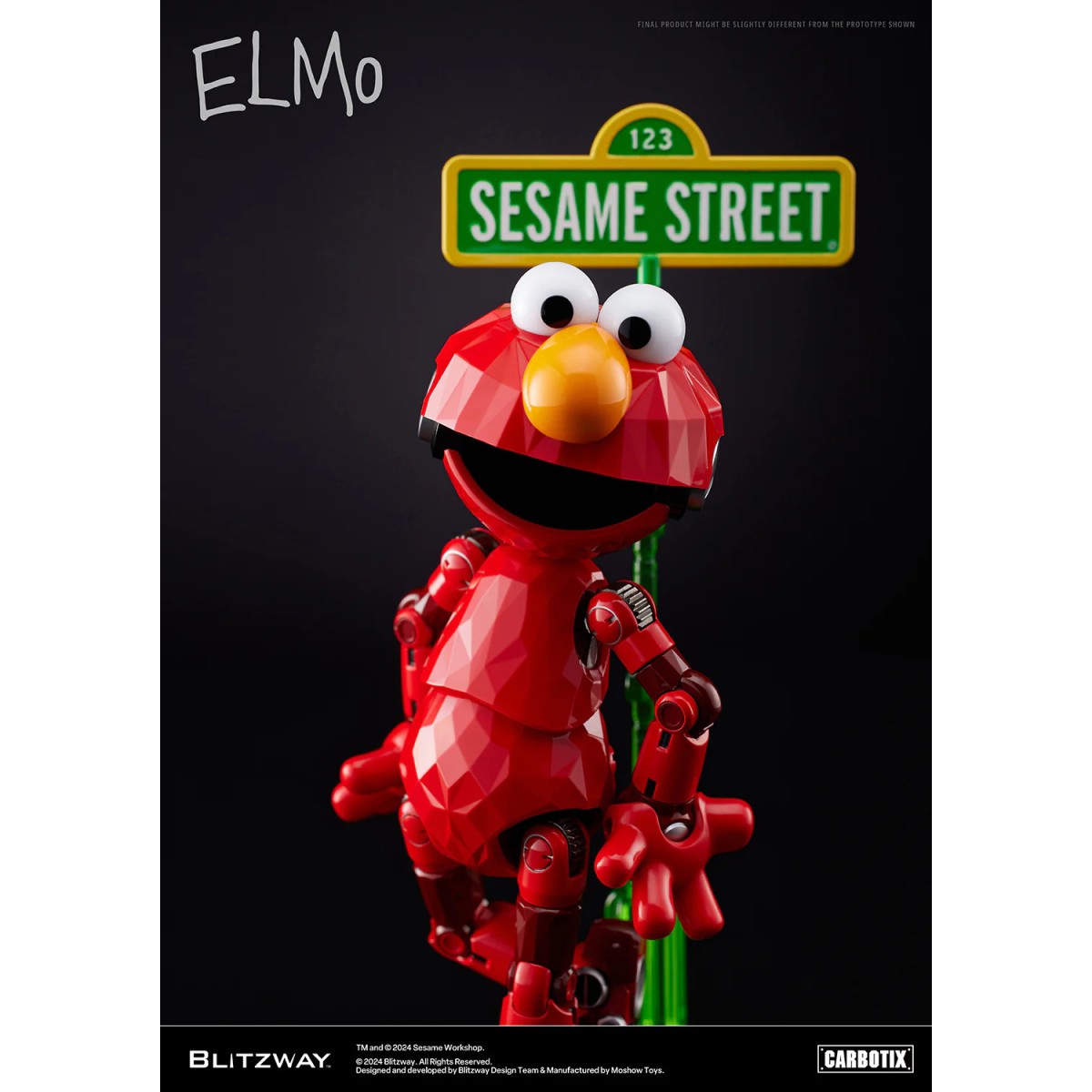 Blitzway Carbotix - Barrio Sésamo ELMO
