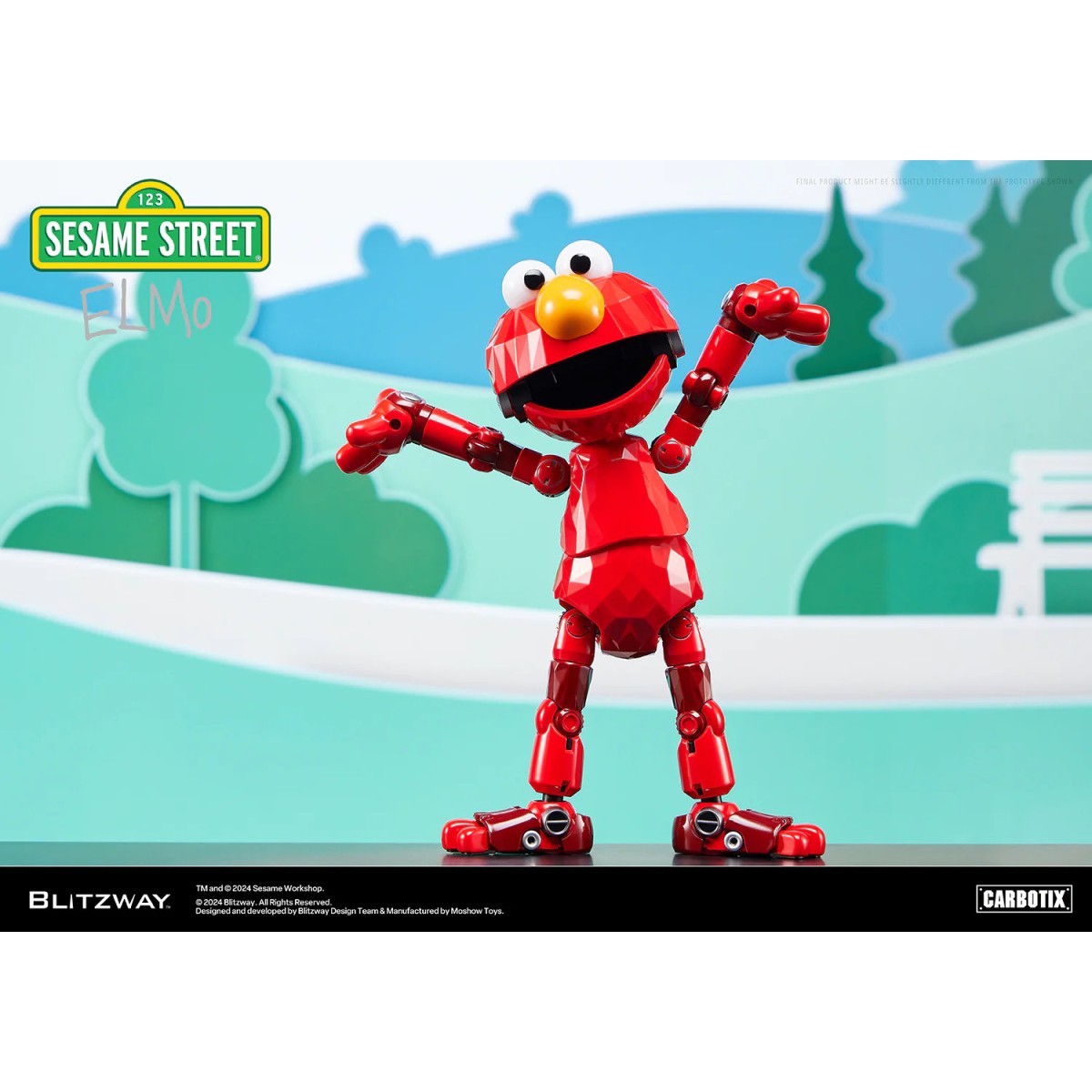 Blitzway Carbotix - Barrio Sésamo ELMO