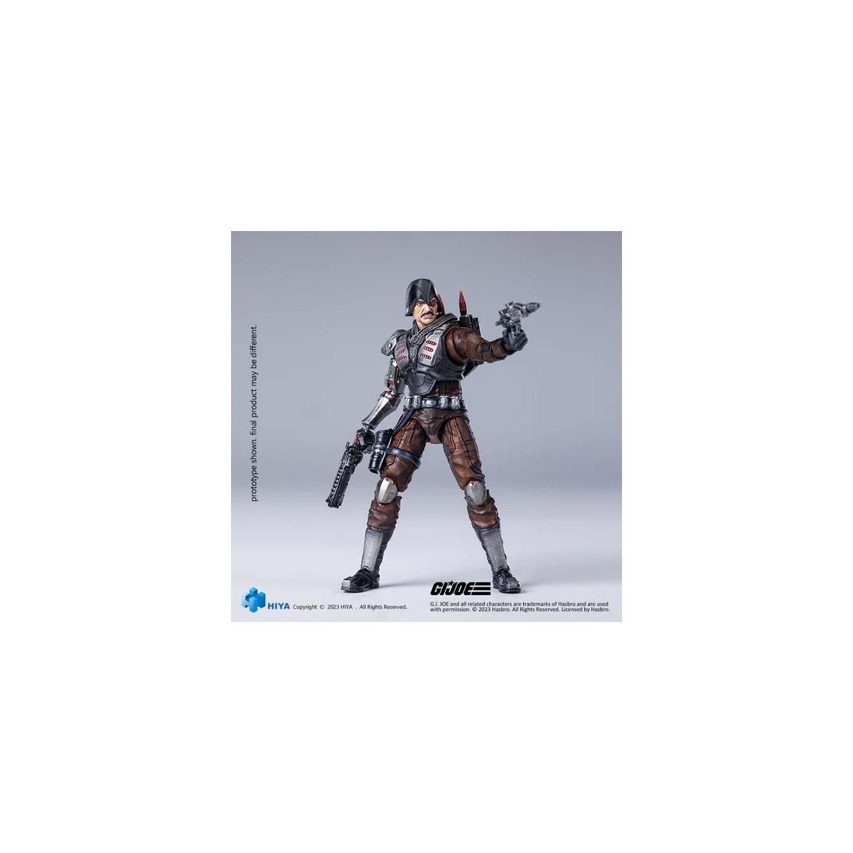HIYA TOYS - Mini Serie Exquisita 1/18 - G.I.Joe - Major Bludd