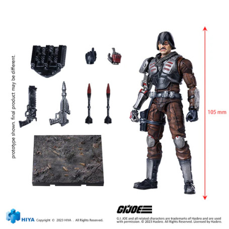 HIYA TOYS - Mini Serie Exquisita 1/18 - G.I.Joe - Major Bludd
