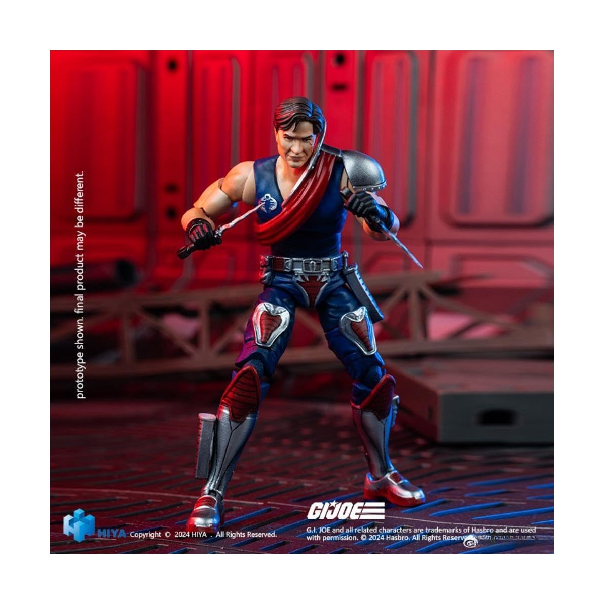 HIYA TOYS - Mini Serie Exquisita 1/18 - G.I.Joe - Xamot Paoli