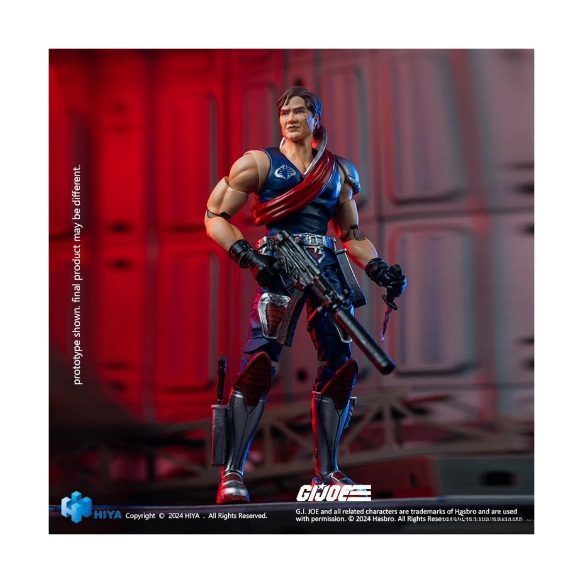 HIYA TOYS - Mini Serie Exquisita 1/18 - G.I.Joe - Xamot Paoli