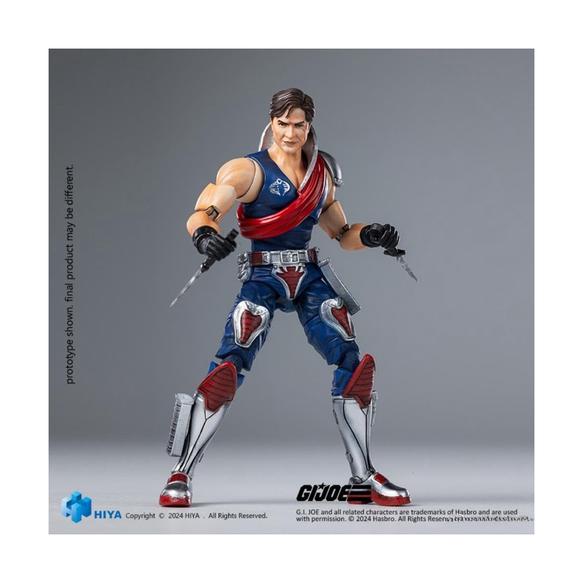 HIYA TOYS - Mini Serie Exquisita 1/18 - G.I.Joe - Xamot Paoli