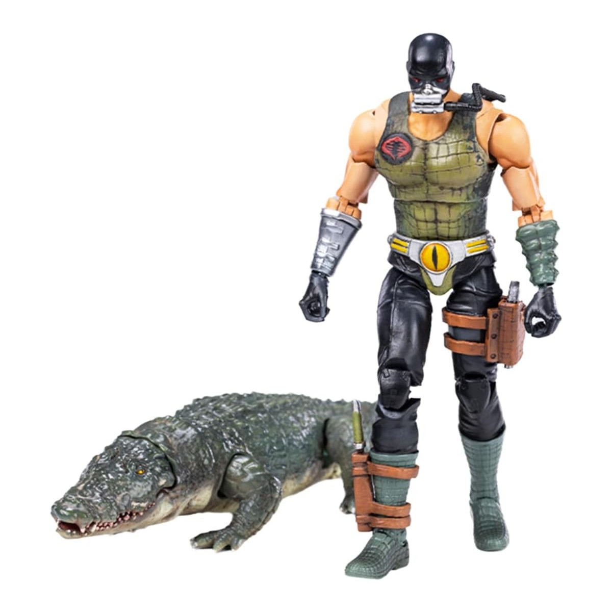 HIYA TOYS - Exquisite Mini Series 1/18 - G.I.Joe - Croc Master & Fiona