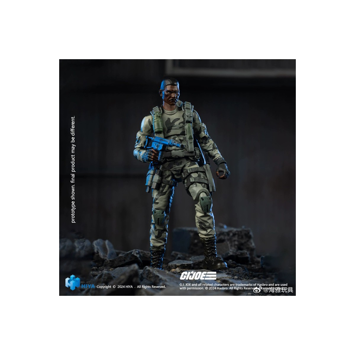 HIYA TOYS - Exquisita Mini Serie 1/18 - G.I.Joe - Stalker