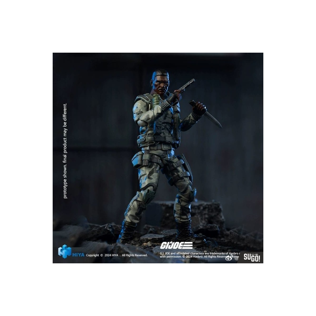 HIYA TOYS - Exquisita Mini Serie 1/18 - G.I.Joe - Stalker