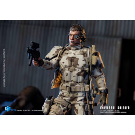 HIYA TOYS - Exquisita Super Serie 1/12 - Soldado Universal (1992) Andrew Scott