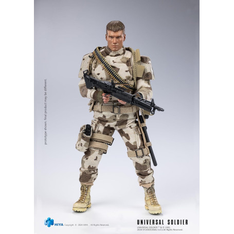 HIYA TOYS - Exquisita Super Serie 1/12 - Soldado Universal (1992) Andrew Scott