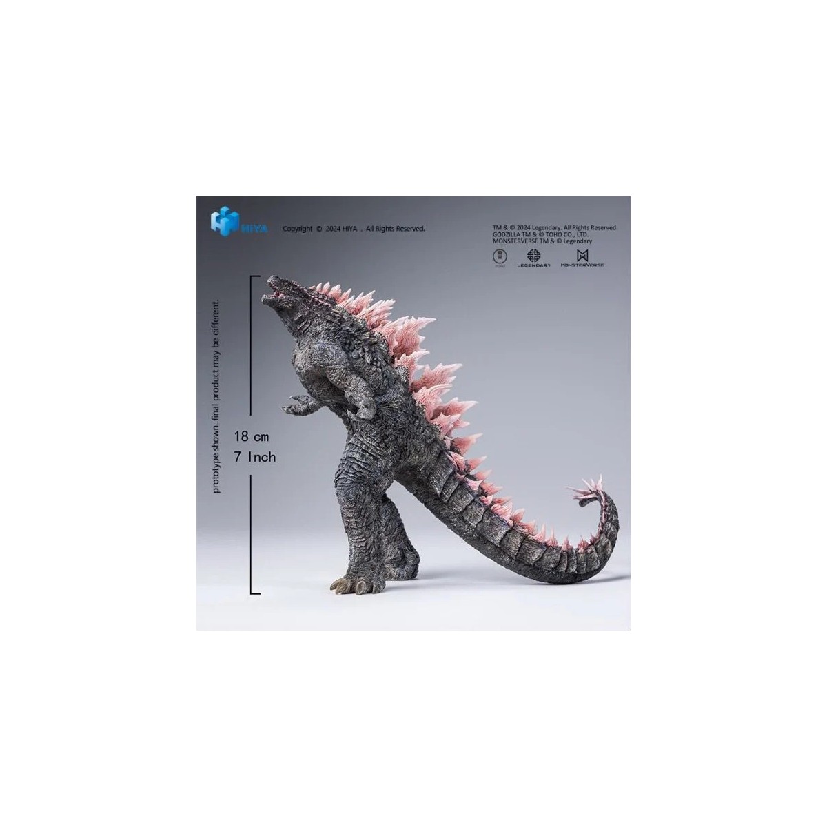 HIYA TOYS - Serie Stylist - Godzilla x Kong: El Nuevo Imperio (2024) - Godzilla Evolved