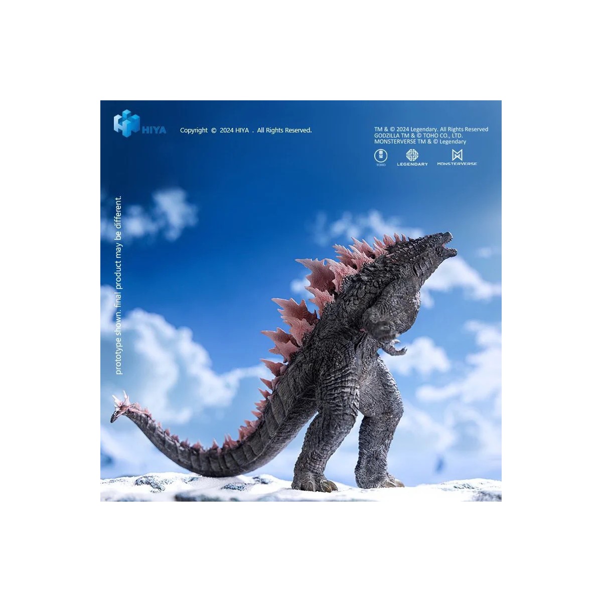 HIYA TOYS - Serie Stylist - Godzilla x Kong: El Nuevo Imperio (2024) - Godzilla Evolved