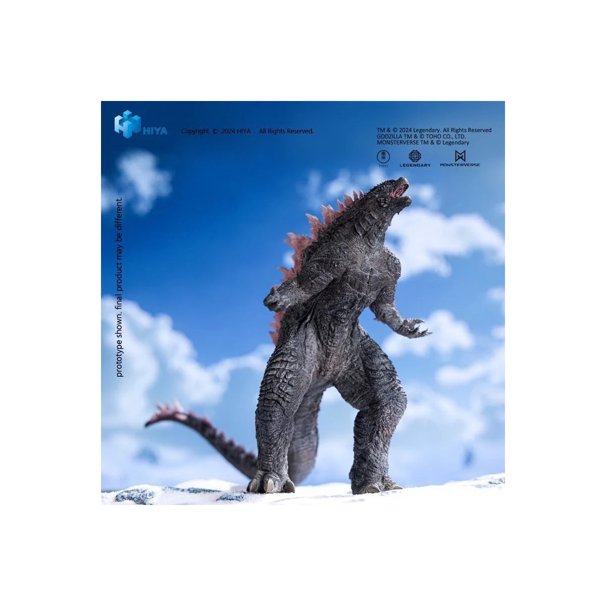 HIYA TOYS - Serie Stylist - Godzilla x Kong: El Nuevo Imperio (2024) - Godzilla Evolved