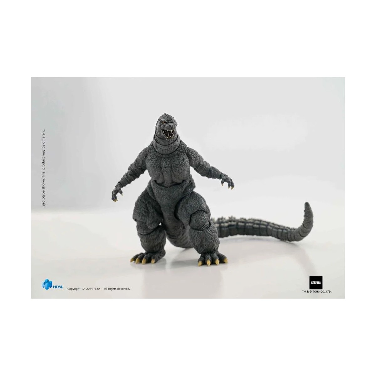 HIYA TOYS - Exquisite Basic Series 1/12 - Godzilla vs King Ghidorah (1991) Heat Ray Hokkaido Version