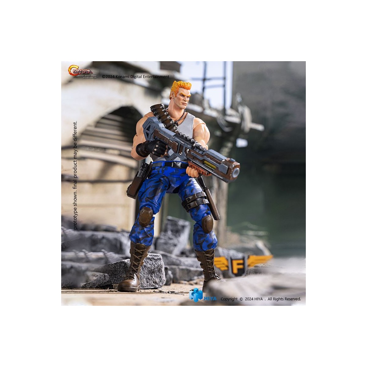 HIYA TOYS - Exquisite Basic Series 1/12 - CONTRA OPERATION GALUGA Bill Rizer
