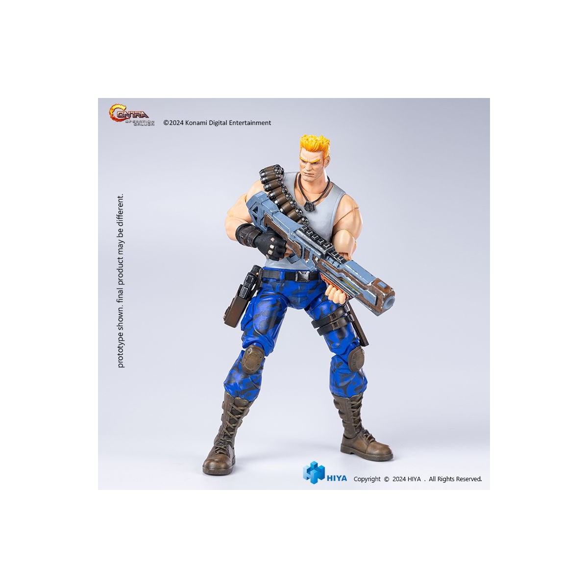 HIYA TOYS - Exquisite Basic Series 1/12 - CONTRA OPERATION GALUGA Bill Rizer