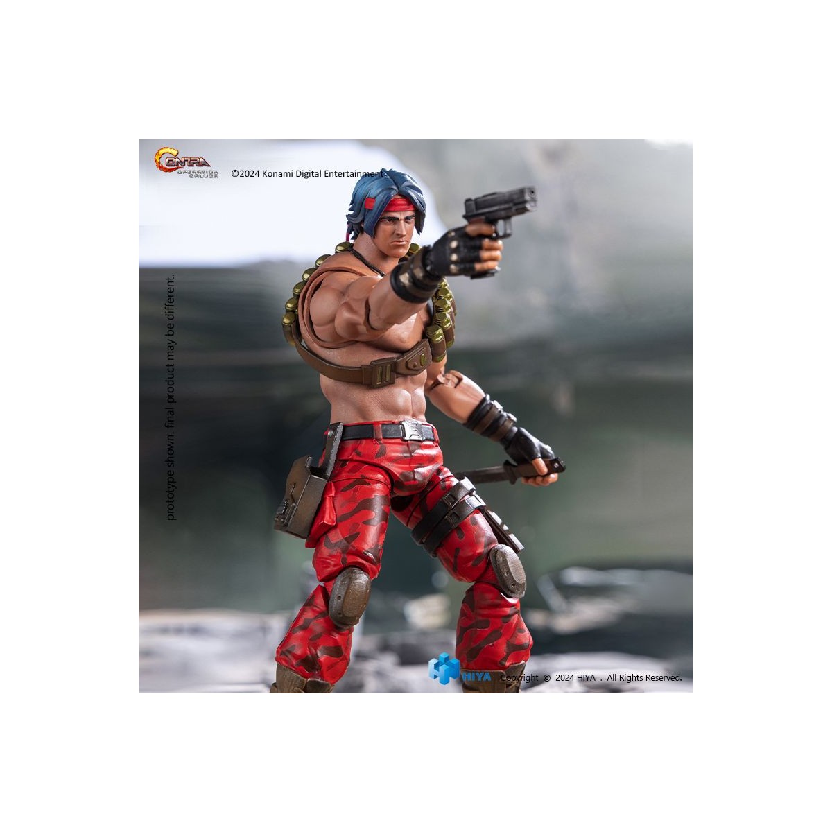 HIYA TOYS - Exquisite Basic Series 1/12 - CONTRA OPERATION GALUGA Lance Bean