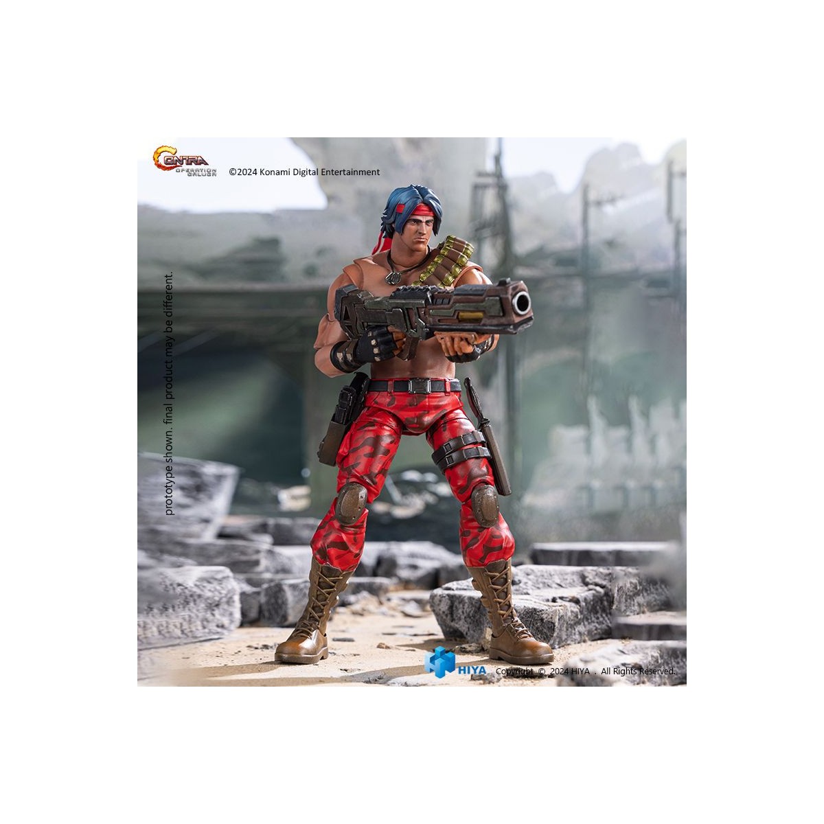 HIYA TOYS - Exquisite Basic Series 1/12 - CONTRA OPERATION GALUGA Lance Bean