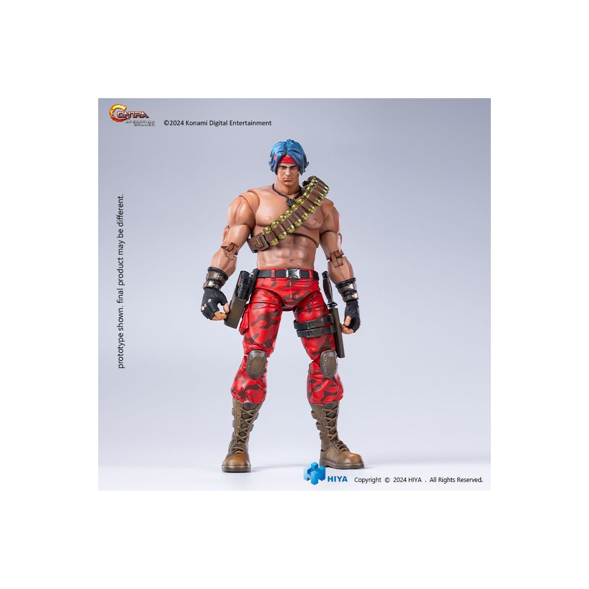 HIYA TOYS - Exquisite Basic Series 1/12 - CONTRA OPERATION GALUGA Lance Bean