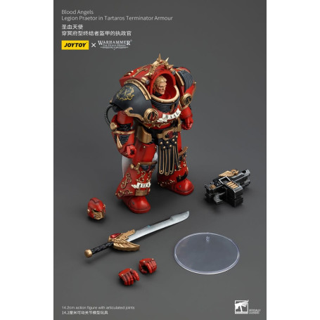 Joytoy - Warhammer - Blood Angels - Legion Praetor in Tartaros Terminator Armour - La Herejía de Horus