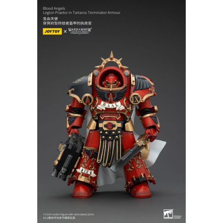 Joytoy - Warhammer - Blood Angels - Legion Praetor in Tartaros Terminator Armour - La Herejía de Horus