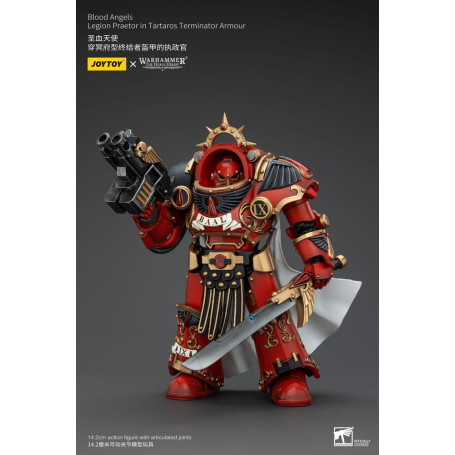 Joytoy - Warhammer - Blood Angels - Legion Praetor in Tartaros Terminator Armour - La Herejía de Horus