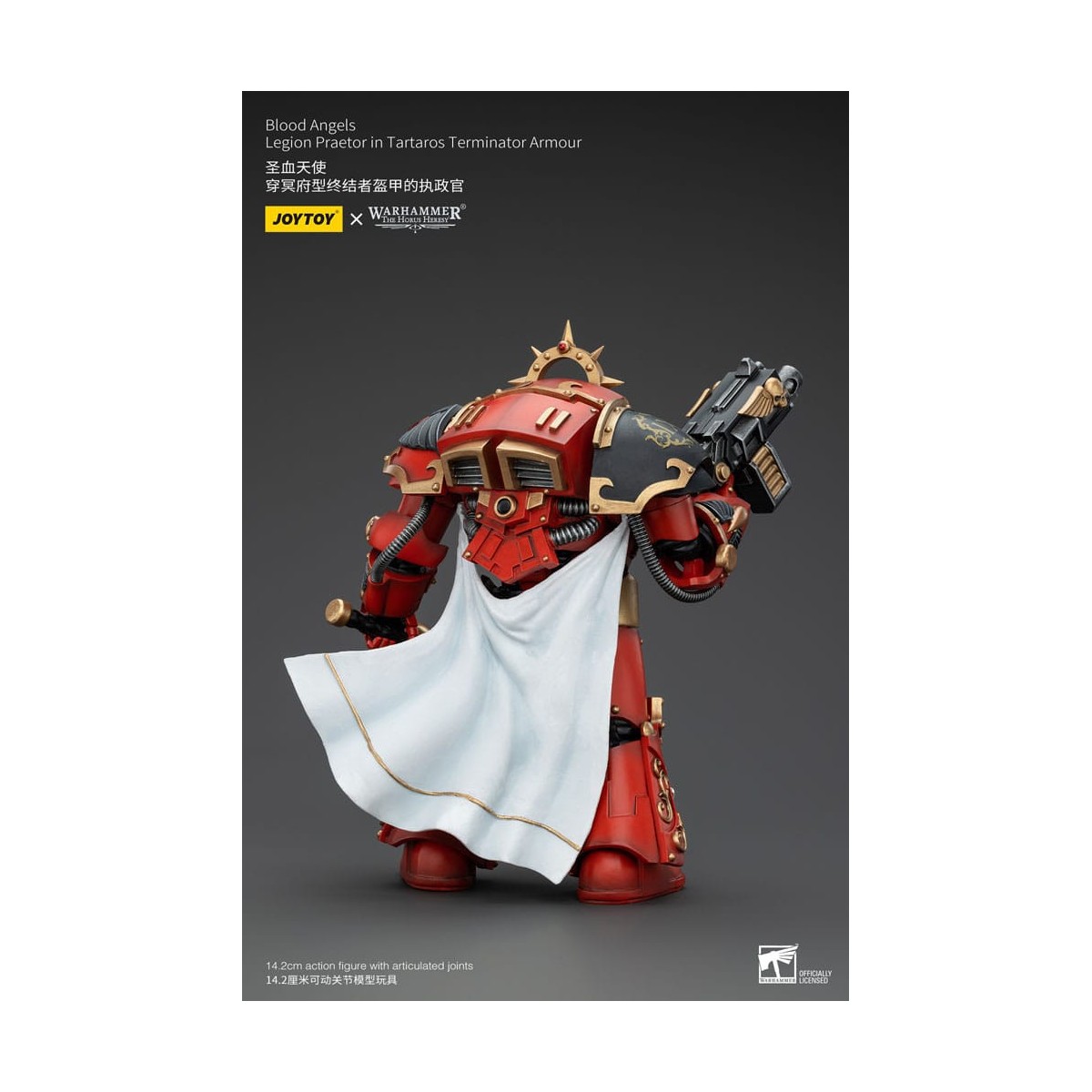 Joytoy - Warhammer - Blood Angels - Legion Praetor in Tartaros Terminator Armour - La Herejía de Horus