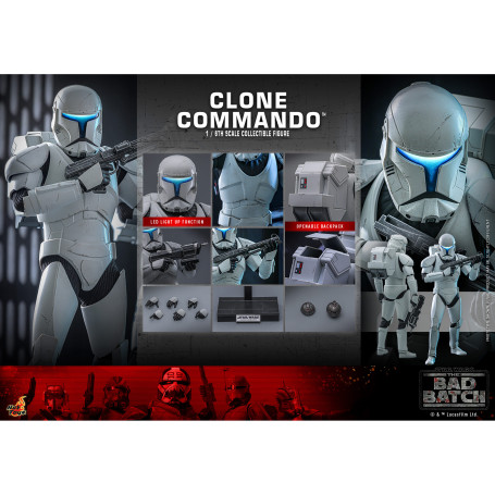 Hot Toys Star Wars - Comando Clon - The Bad Batch 1/6