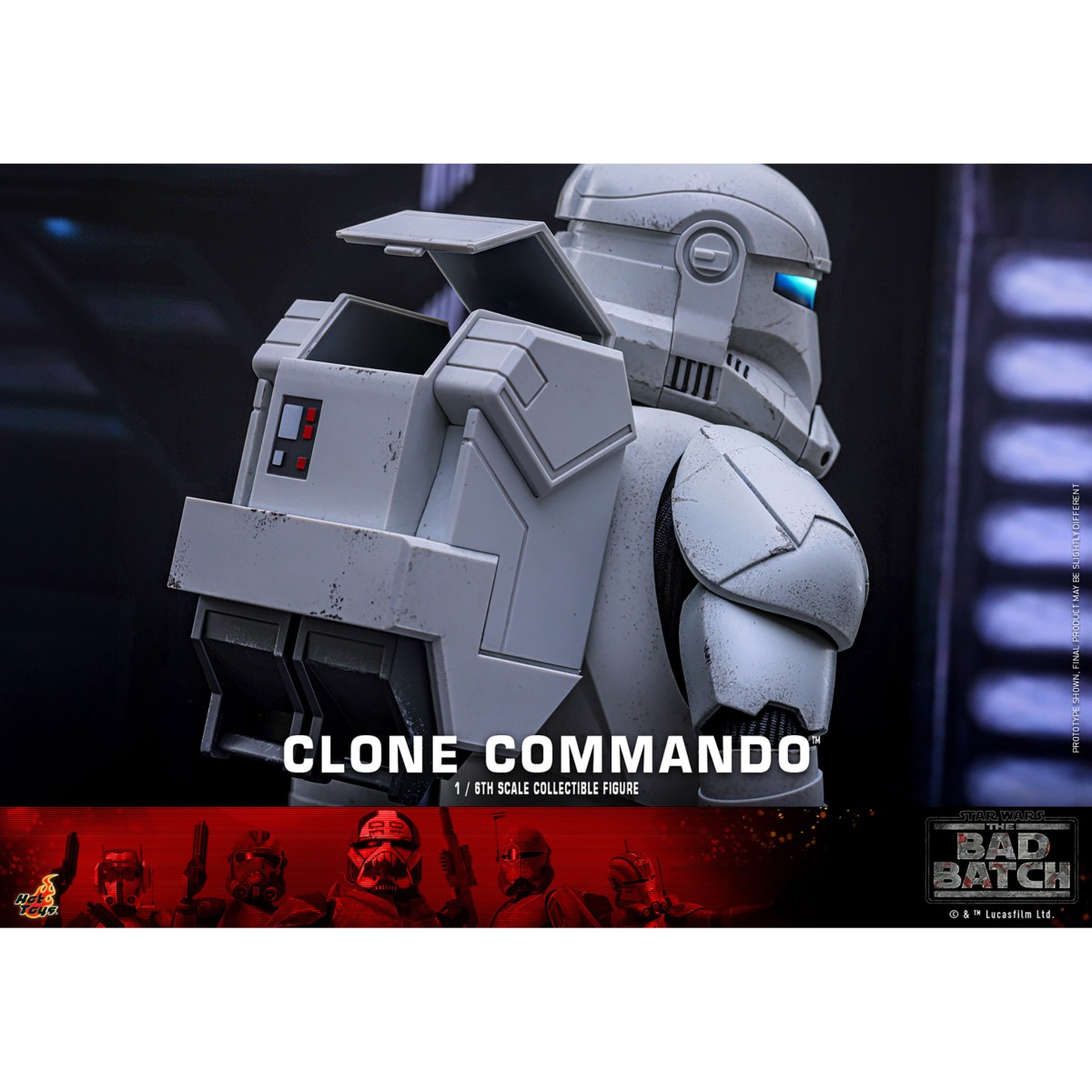 Hot Toys Star Wars - Comando Clon - The Bad Batch 1/6