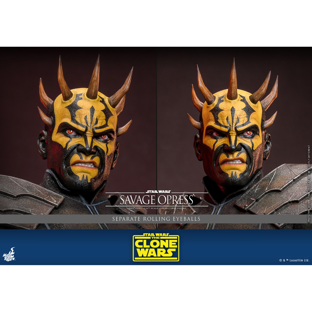 Hot Toys Star Wars - Savage Opress 1/6 - La Guerra de los Clones