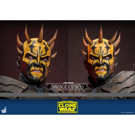 Hot Toys Star Wars - Savage Opress 1/6 - La Guerra de los Clones