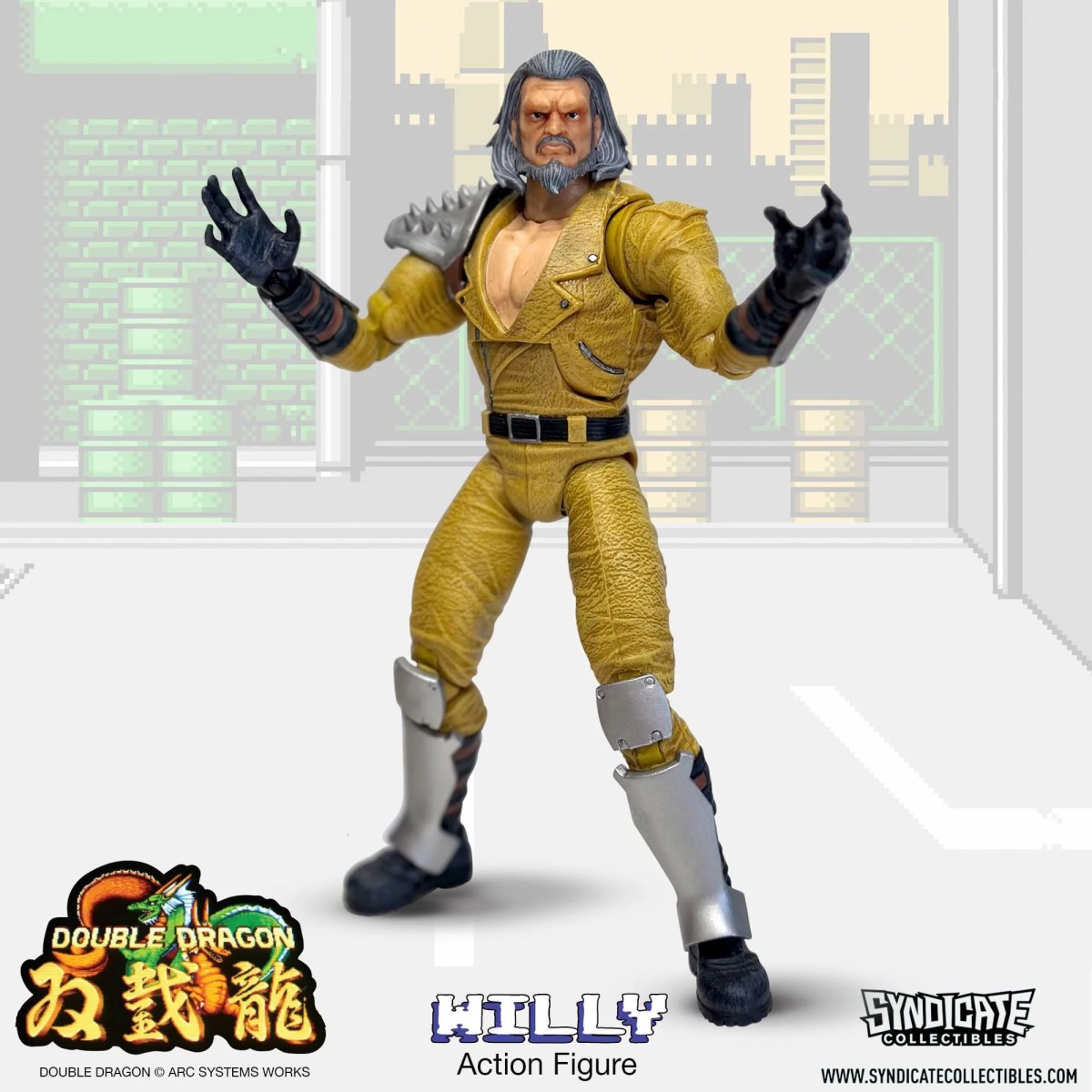 Syndicate Collectibles - Willy - Double Dragon 1/12