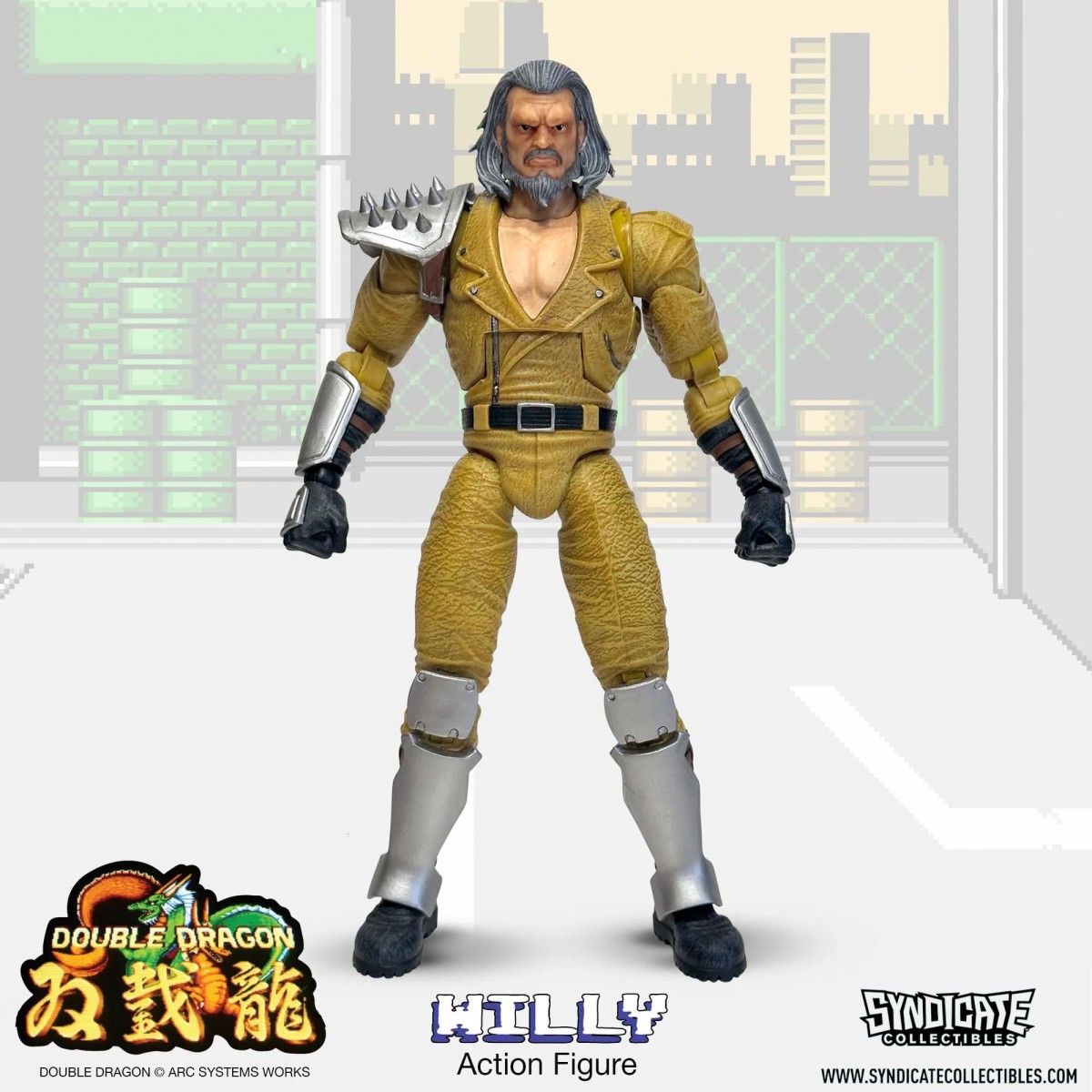 Syndicate Collectibles - Willy - Double Dragon 1/12