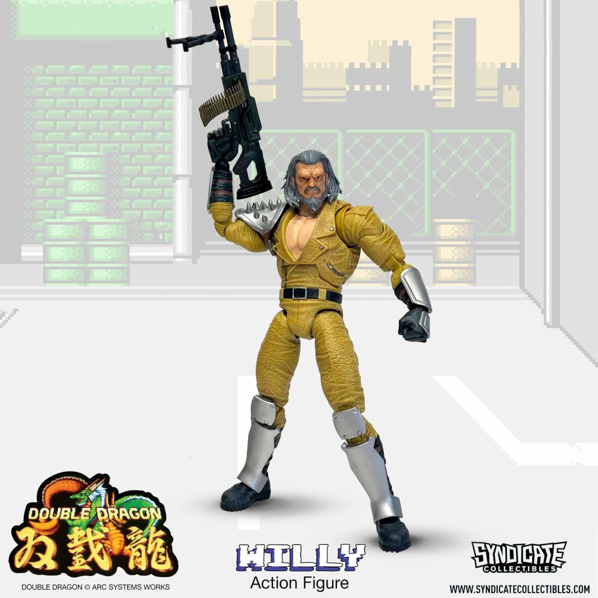 Syndicate Collectibles - Willy - Double Dragon 1/12