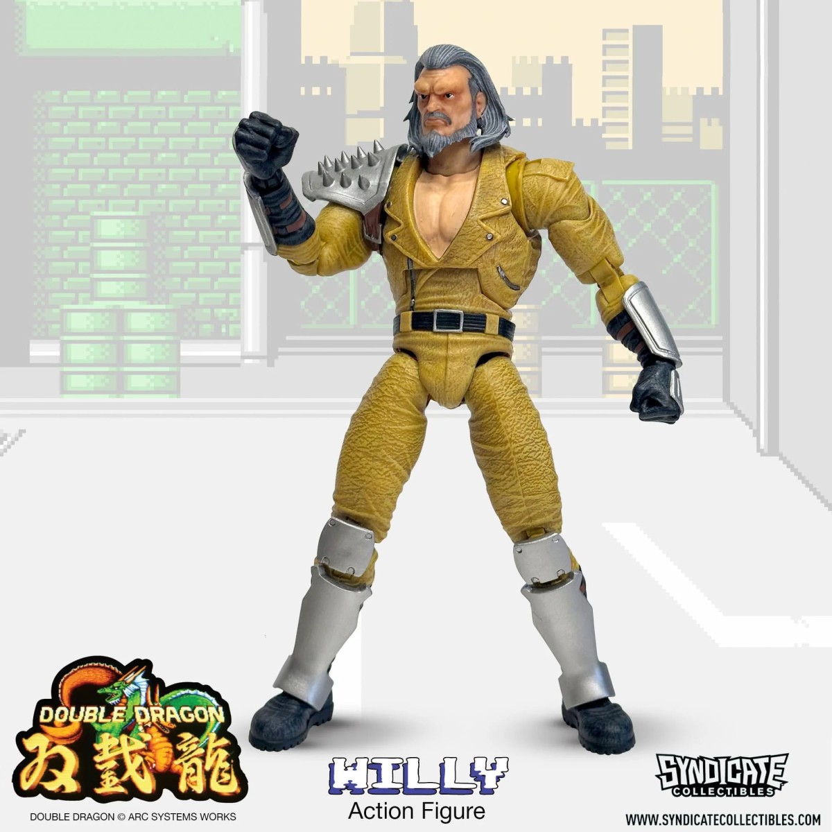 Syndicate Collectibles - Willy - Double Dragon 1/12