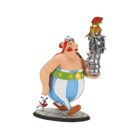 Plastoy Estatuilla pvc - Obelix "pila de cascos