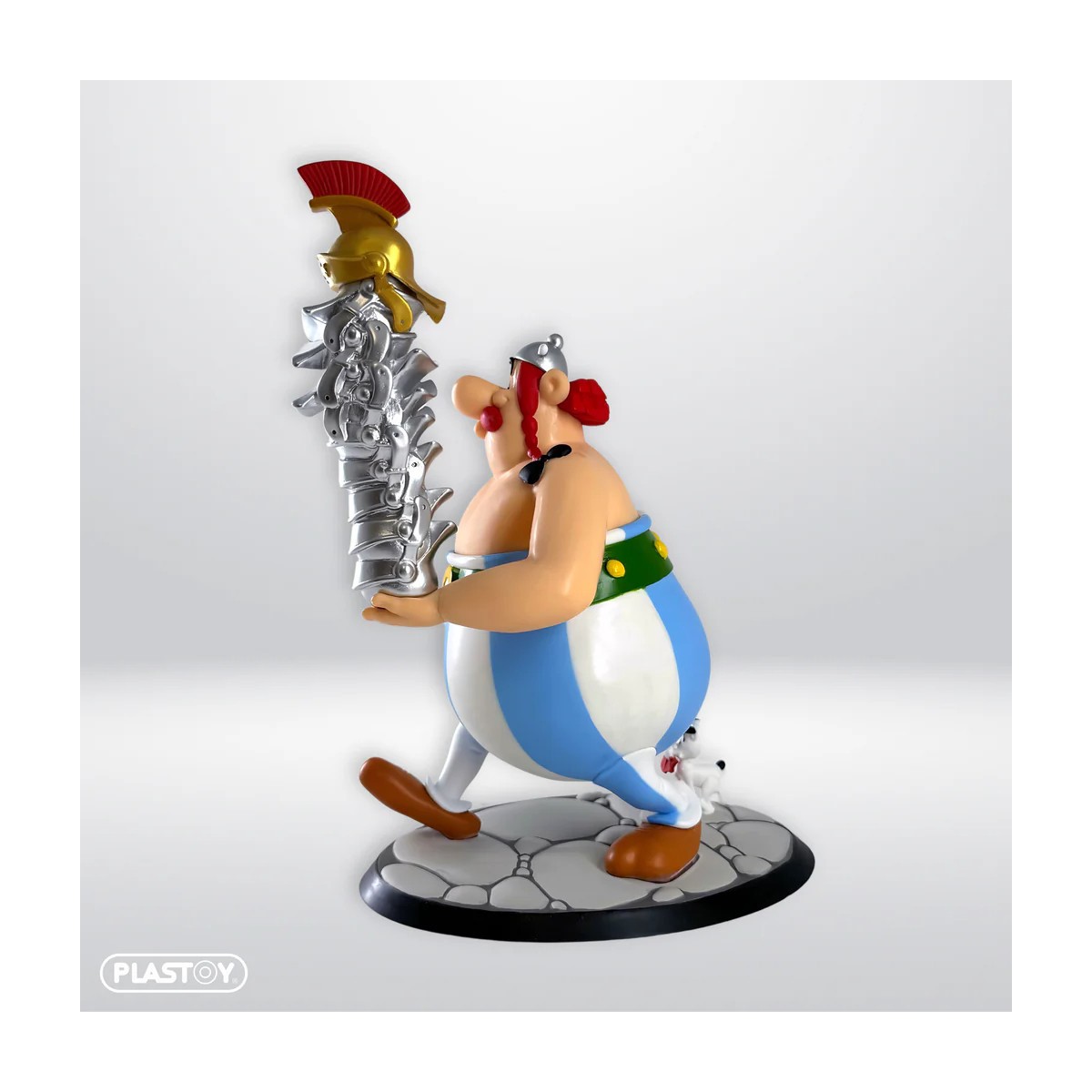 Plastoy Estatuilla pvc - Obelix "pila de cascos