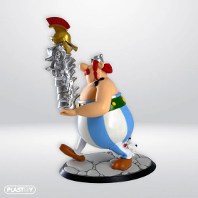 Plastoy Estatuilla pvc - Obelix "pila de cascos