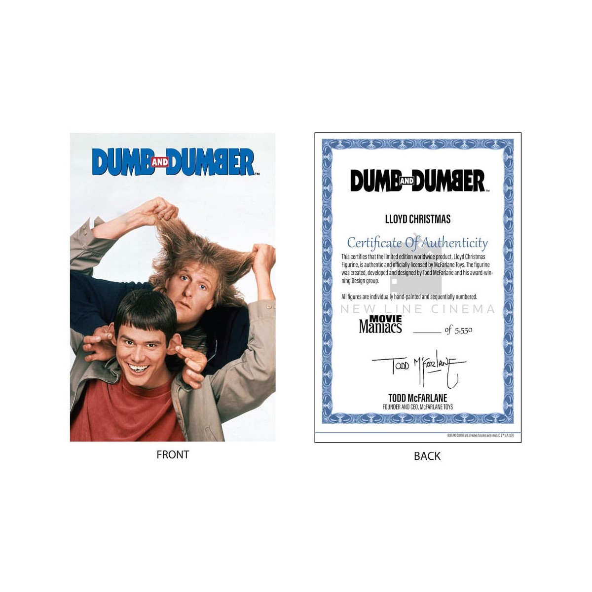 Mc Farlane - Dumb & Dumber - Lloyd Christmas (Gold Label) - Movie Maniacs