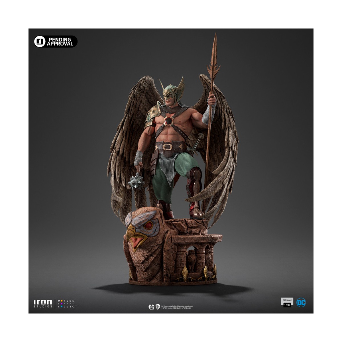 Iron Studios DC Comics - Hawkman 10º Aniversario BDS Arts Escala 1/10
