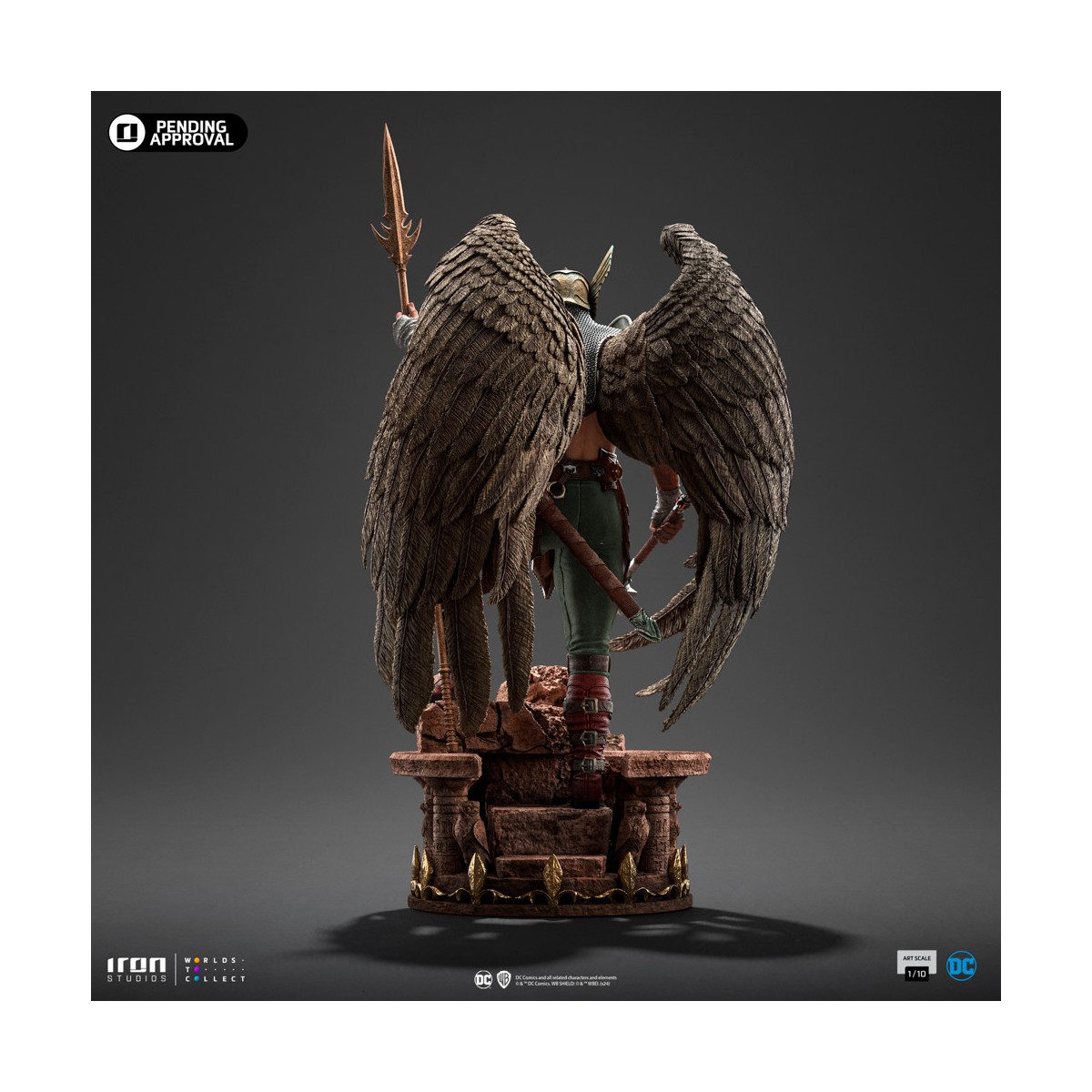 Iron Studios DC Comics - Hawkman 10º Aniversario BDS Arts Escala 1/10